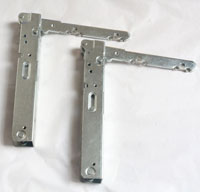 Embedded anti-installation hinge